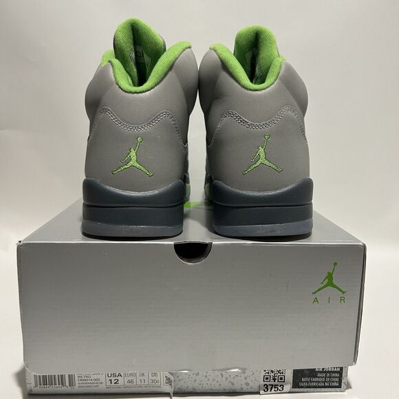 Nike Shoes Air Jordan 5 Retro “Green Bean” 2024 - Picture 4 of 5